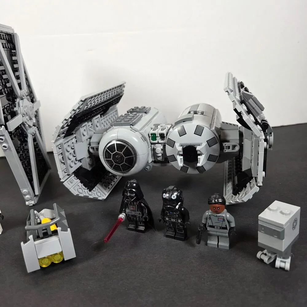 LEGO Star Wars Tie Bomber 75347 & Imperial Tie Fighter 75300 100% Complete